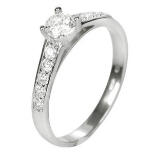 Brilio Dámský prsten s krystaly 229 001 00668 07 56 mm