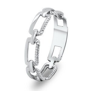 Brilio Silver Módní stříbrný prsten RI002W 56 mm