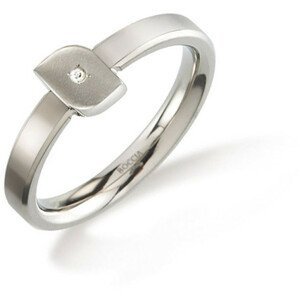 Boccia Titanium Titanový prsten s diamantem 0141-02 55 mm