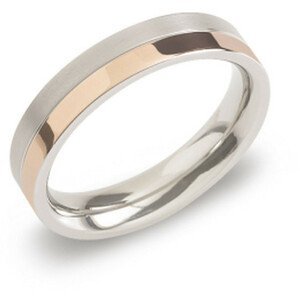 Boccia Titanium Pozlacený titanový snubní prsten 0129-07 62 mm
