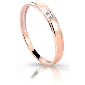 Cutie Diamonds Prsten z růžového zlata s briliantem DZ6707-1617-00-X-4 49 mm