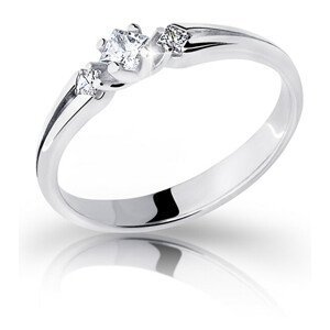 Cutie Diamonds Elegantní zásnubní prsten z bílého zlata s diamanty DZ6866-2105-00-X-2 50 mm