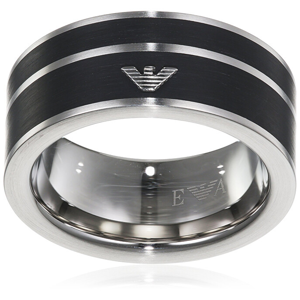 Emporio Armani Moderní ocelový prsten EGS2032040 60 mm