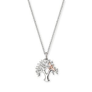 Engelsrufer Něžný stříbrný bicolor náhrdelník se stromem života ERN-TREE-BIR (řetízek, přívěsek)