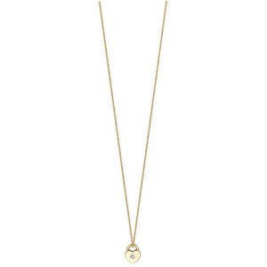 Esprit Pozlacený náhrdelník se srdíčkem Fave ESNL01171242