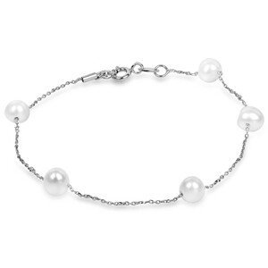 JwL Luxury Pearls Jemný perlový náramek JL0353