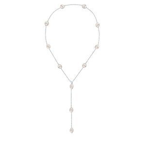 JwL Luxury Pearls Variabilní stříbrný náhrdelník s pravými barokními perlami JL0708