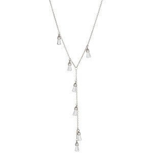 Preciosa Ocelový náhrdelník s krystaly Crystal Rain 7265 00