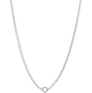 Rosato Stříbrný náhrdelník s kroužkem na přívěsky Storie RZC003