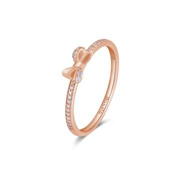 Rosato Krásný bronzový prsten s mašličkou Allegra RZA026 52 mm