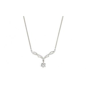 Silver Cat Romantický náhrdelník se zirkony SC401