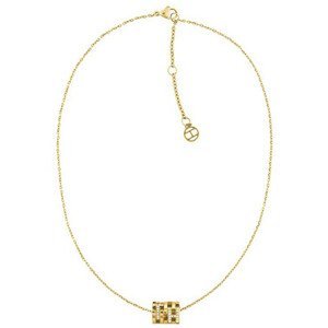 Tommy Hilfiger Módní pozlacený náhrdelník s fashion přívěskem TH2780384