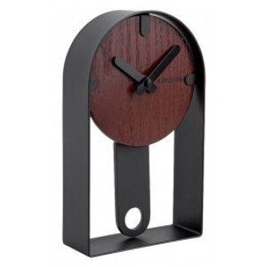 Designové stolní hodiny KA5795BK Karlsson 22cm