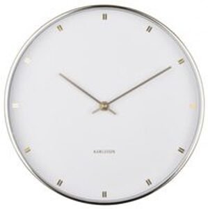 Designové nástěnné hodiny Karlsson KA5776WH 27cm