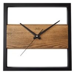 JVD NS22010.78 - Dřevěné hodiny s čtvercovým rámem
