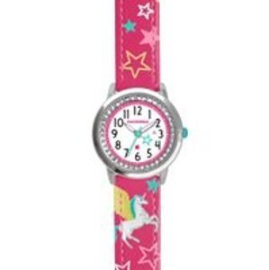 CLOCKODILE Růžové dívčí dětské hodinky JEDNOROŽEC CWG5161