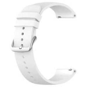 LAVVU Bílý silikonový řemínek na hodinky - 16 LS00W16