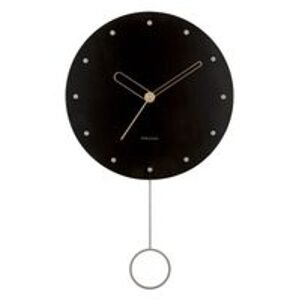 Designové nástěnné hodiny KA5893BK Karlsson 50cm
