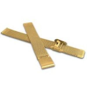 Zlatý kovový tah MINET MESH Band Gold - 16