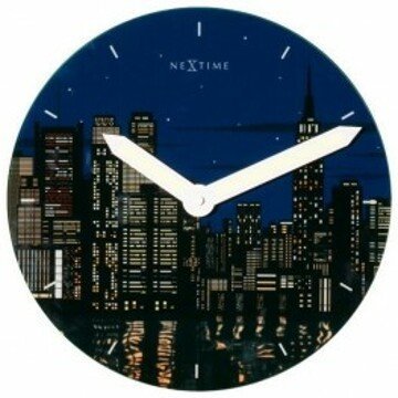 Luminescenční hodiny NEXTIME 8819 New York 30cm