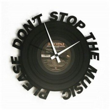 Hodiny Discoclock 084 Dont Stop Music 30cm