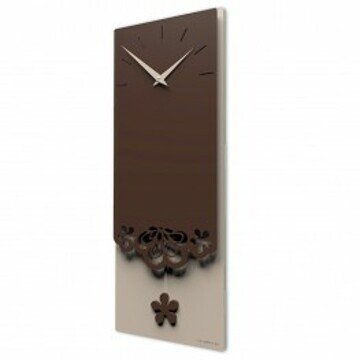 Hodiny CalleaDesign 56-11-1-69 Merletto Pendulum 59 cm čokoládová