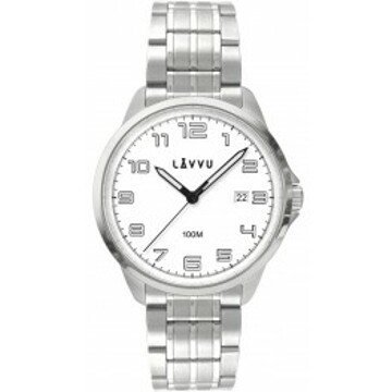 LAVVU LWM0200 Stylové pánské hodinky SORENSEN White