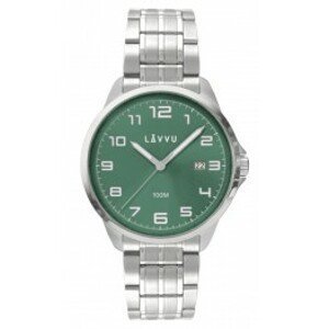 LAVVU Stylové pánské hodinky SORENSEN Green LWM0204