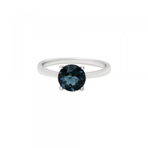 Prsten s london blue topazem 324-772-059L 59-2.65g