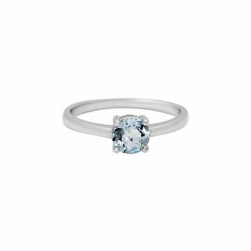 Prsten s modrým topazem 324-772-733T 50-2.35g