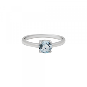 Prsten s modrým topazem 324-772-733T 51-2.35g
