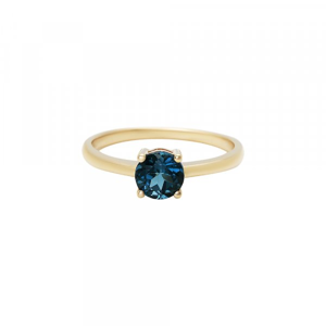 Prsten s london blue topazem 224-772-733L 53-2.35g