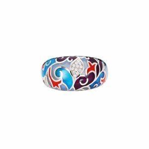 Prsten s imitací kamenů / keramika 128-636-0253 56