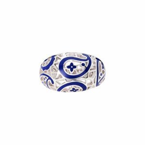Prsten s imitací kamenů / keramika 128-636-0198 60