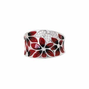 Prsten s imitací kamenů / keramika 128-636-0046 58