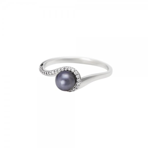 Prsten se syntetickou perlou 125-187-5020 60