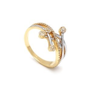 Zlatý dámský prsten DEBORA