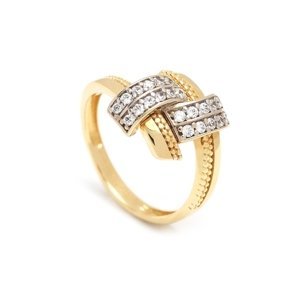 Zlatý dámský prsten Donatella