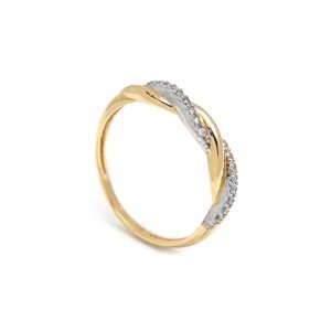 Zlatý dámský prsten EULA