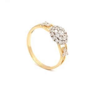 Zlatý dámský prsten ROMANA