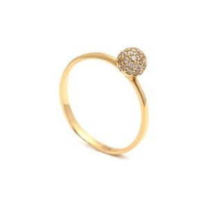 Zlatý dámský prsten Saveria