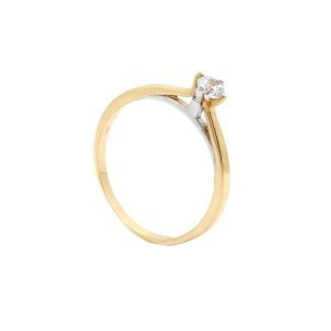 Zlatý zásnubní prsten ITOTIA