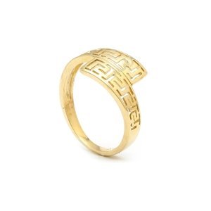 Zlatý dámský prsten Greka