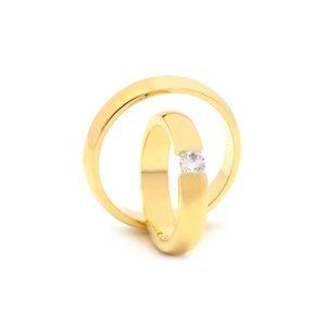 Svatební prstýnky Giacinto ze žlutého zlata