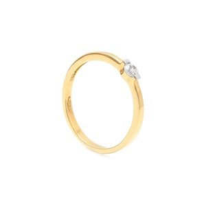 Zlatý zásnubní prsten TAMIA