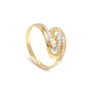 Zlatý dámský prsten ELMA