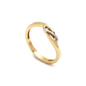 Zlatý dámský prsten FINA