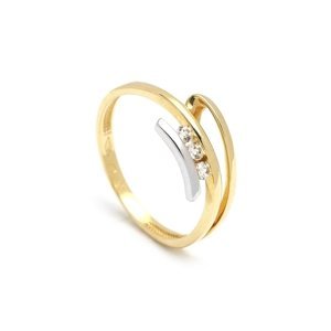 Zlatý dámský prsten FIORALBA