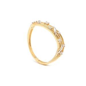 Zlatý dámský prsten Tulay