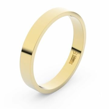 Zlatý snubní prsten FMR 1G35 ze žlutého zlata 47